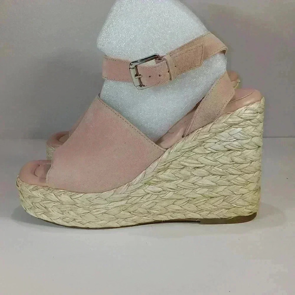 MARC FISHER NELLY ESPADRILLE WEDGE SANDAL - Picture 2 of 8